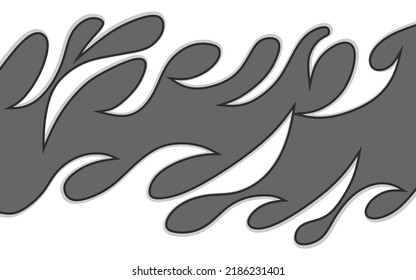 Simple background with flame pattern