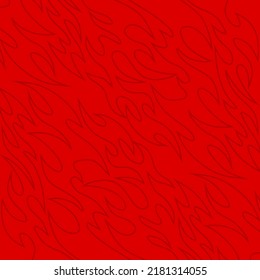 Simple background with flame pattern ornament 