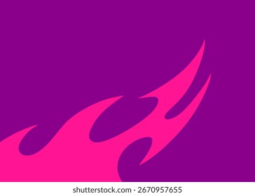 Simple background with flame pattern and with some copy space area
