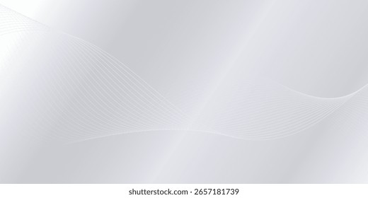 Fondo simple con líneas fluidas. Tecnología digital del futuro arte moderno abstracto