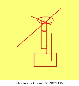 Geométrica de fondo simple consistente en línea, círculo, cuadrado. Adecuado para imprimir en ropa, vidrio, paredes, portaobjetos