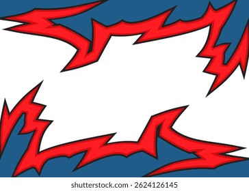 Simple background with geometric tribal pattern and with some copy space area
