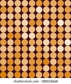 simple background gold circles