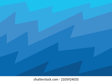 Simple background with gradient color zigzag pattern