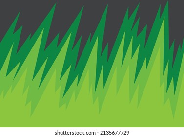 Simple background with gradient color zigzag pattern