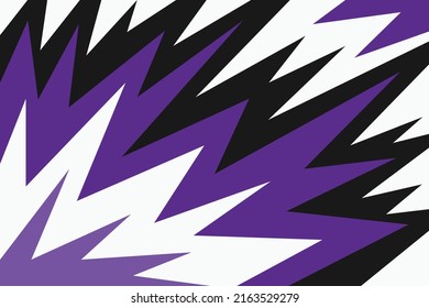 Simple background with gradient color zigzag pattern