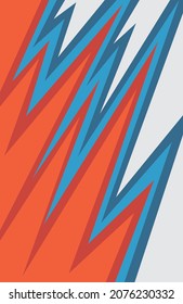 Simple background with gradient explosive pattern