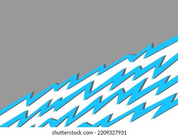 Simple background with gradient jagged lines pattern and with some copy space area