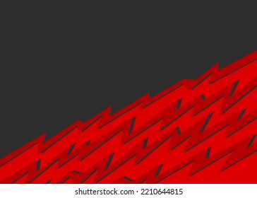 Simple background with gradient jagged lines pattern and with some copy space area