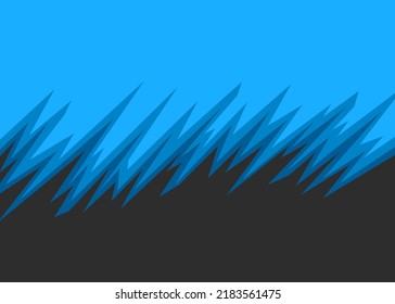 Simple background with gradient jagged pattern and with some copy space area