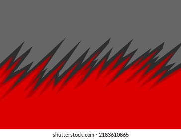 Simple background with gradient jagged pattern and with some copy space area