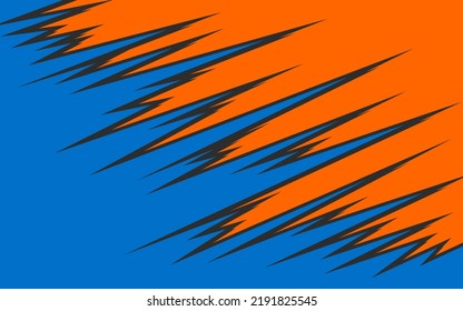 Simple background with gradient jagged pattern and with some copy space area