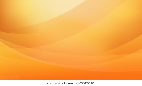 A simple background with a gradient of orange hues from light to dark, featuring soft, curved lines in a layered pattern.