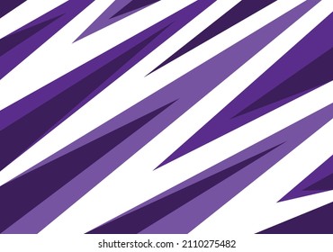 Simple background with gradient purple color zigzag pattern