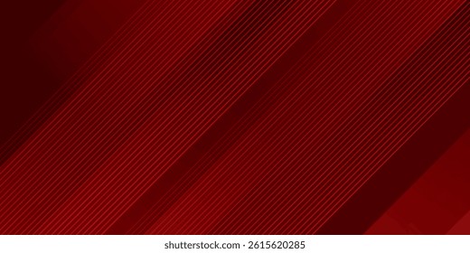 Simple background with gradient red color. Copy space with minimal dark red background.