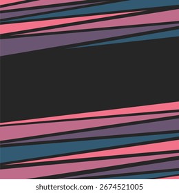 Simple background with gradient triangle pattern and with some copy space are