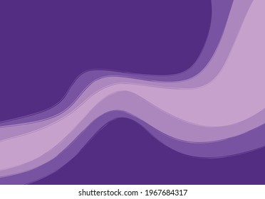 Simple background with gradient waving lines