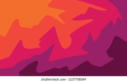 Simple background with gradient waving lines pattern
