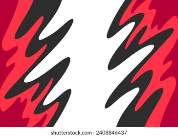 Simple background with gradient wavy lines pattern and with some copy space area