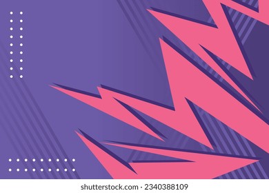 Simple background with gradient zigzag line pattern and some copy space area. eps 10