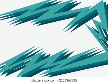 Simple background with gradient zigzag pattern and with some copy space area