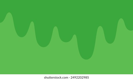 Fondo simple con goteo de líquido verde_16:9
