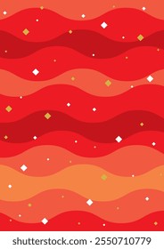 Una ilustración de fondo simple con un tema de Navidades