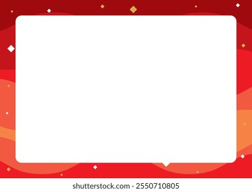 A simple background illustration with a Christmas theme