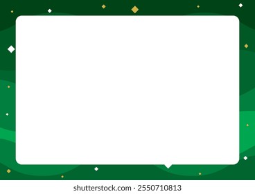 A simple background illustration with a Christmas theme