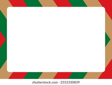 Una ilustración de fondo simple con un tema de Navidades