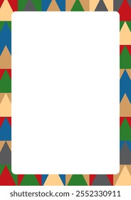A simple background illustration with a Christmas theme