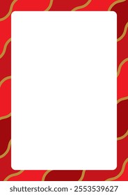 A simple background illustration with a Christmas theme