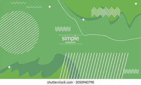 ilustración de fondo simple con mezcla de colores verde, amarillo y naranja