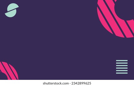 simple background illustration template with blue colors