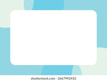 A simple background image of circles and stripes