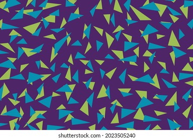 Simple background with irregular triangle pattern