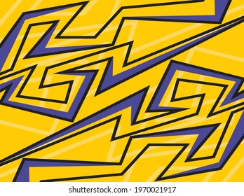 Simple background with jagged polygonal lines