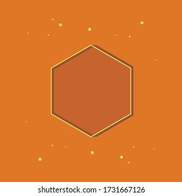 simple background made from hexagon