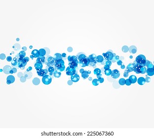 simple background with many circles