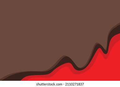Simple background with melting liquid pattern and some copy space area
