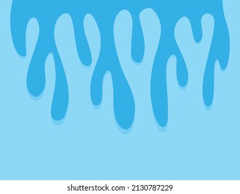 Simple background with melting liquid pattern