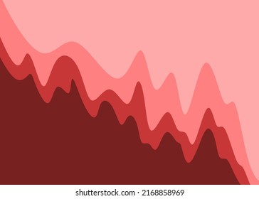 Simple background with melting liquid pattern and some copy space area