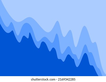 Simple background with melting liquid pattern and some copy space area