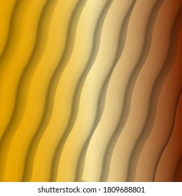 A simple background of minimalist abstract waves and stripes of geometric short sand color. Vector illustration.