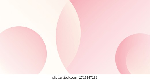 Fondo simple, gradaciones modernas minimalistas de color rosa y amarillo, arte circular moderno bonito abstracto