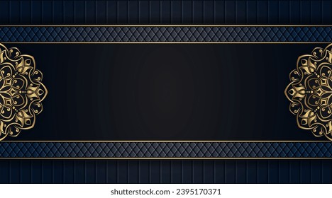 simple background with ornamental mandala