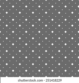 Simple background pattern. Circle and rhombus.