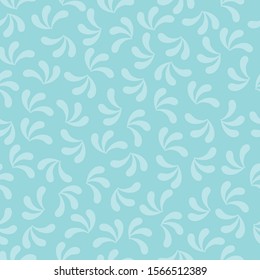 Simple background pattern in monochrome blues. Seamless pattern print background.