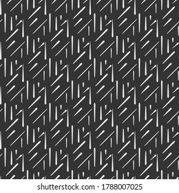 Simple background pattern. Retro wallpaper. Black and white colors. Sample template. Monochrome. Perfect for fabrics, covers, patterns, posters, interior designs or wallpapers. Vector
