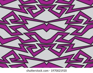 Simple background with purple jagged polygonal lines